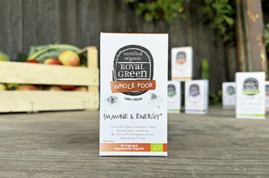 50% off Royal Green Vitamin Immune & Energy (was £28.99) Picture of 50% off Royal Green Vitamin Immune & Energy (was £28.99)