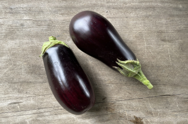 Picture of Aubergine, round