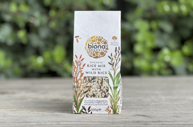 Biona Organic Wild Rice Mix 500g OUT OF STOCK £4.69 Picture of Biona Organic Wild Rice Mix 500g OUT OF STOCK £4.69