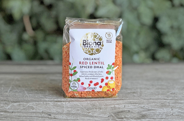 Picture of Biona Red Lentil Dhal Mix - 250g OUT OF STOCK £3.49