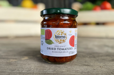 Picture of Biona Sun-dried Tomatoes in Extra Virgin Olive Oil 170g Organic OUT OF STOCK (£5.39)