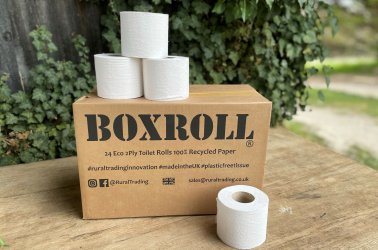 Picture of Boxroll Eco Loo Roll - 24 rolls (non-organic) OUT OF STOCK £15+VAT BACK SOON!