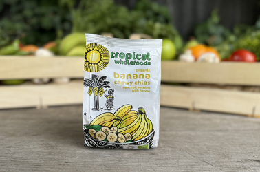 Chewy Banana Chips 150g - Organic Equal Exchange Picture of Chewy Banana Chips 150g - Organic Equal Exchange