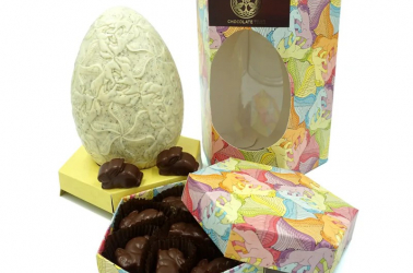 Picture of Chocolate Tree Lemon and Poppyseed White Chocolate Easter Egg
