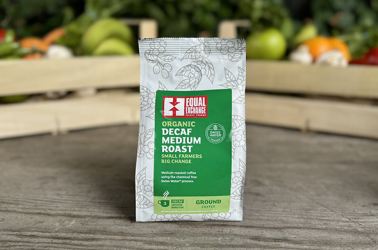 Decaffinated Ground Coffee 200g - Organic Equal Exchange Picture of Decaffinated Ground Coffee 200g - Organic Equal Exchange
