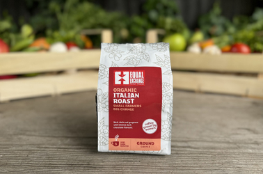 Picture of Equal Exchange Organic Italian Roast Ground Coffee 200g