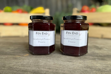 Picture of Fen End Strawberry and Prosecco Preserve (not organic)