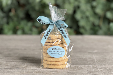 Picture of Fitzbillies Chocolate Chip Shortbread (pack of 8) (not organic) 20% OFF SHORT DATE WAS 5.95