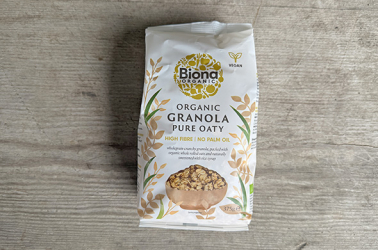 Granola Pure Oat 375g - Biona Picture of Granola Pure Oat 375g - Biona
