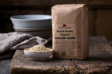 Picture of Hodmedods British Grown Organic Rolled Oats 500g (LIMITED)