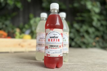 Picture of Kefir Hibiscus 500ml - Totally Cultured (non organic)