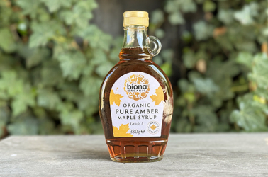 Maple Syrup 330g - Biona Organic Picture of Maple Syrup 330g - Biona Organic