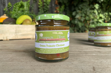 Picture of Prospects Trust Green Tomato Chutney (not organic) OUT OF STOCK £4.40