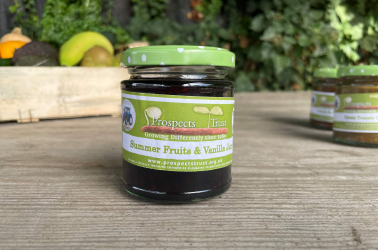 Picture of Prospects Trust Summer Fruits and Vanilla Jam (not organic)