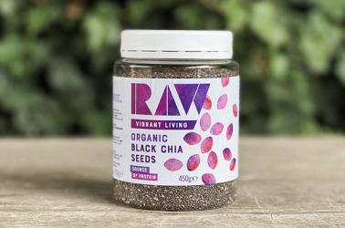 Picture of Raw Black Chia Seeds 450 g