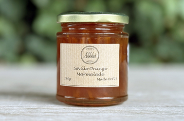 Picture of Seville Orange Marmalade 240g - Nikki's Homemade (not organic)