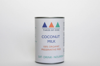 Picture of Three By One Coconut Milk 400ml Organic £3.50 OUT OF STOCK
