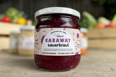 Picture of Totally Cultured Caraway Sauerkraut 420ml (non organic)