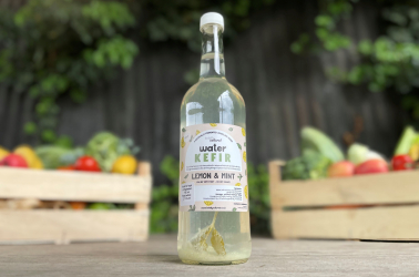 Picture of Totally Cultured Lemon and Mint Kefir 750ml (non organic)